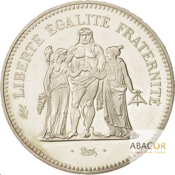 50 Francs Argent Hercule