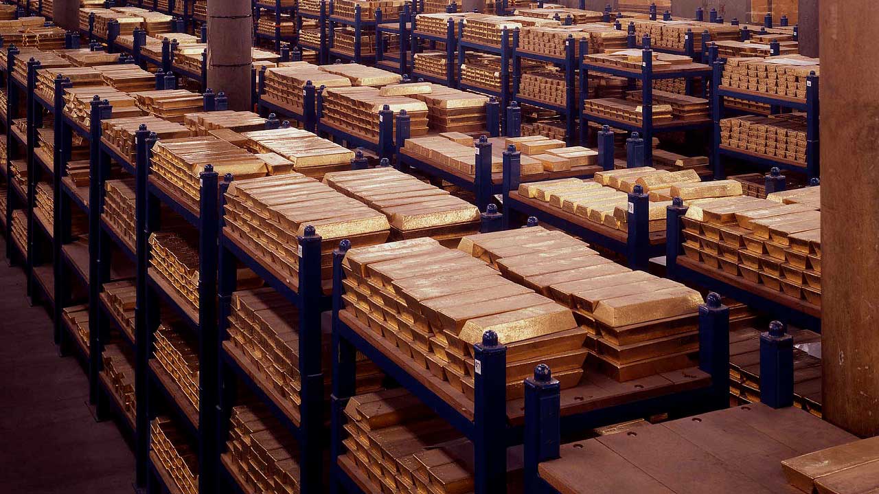 reserve d'or d'une banque centrale