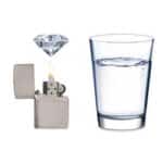 img-rounded Test Diamant avec du feu
