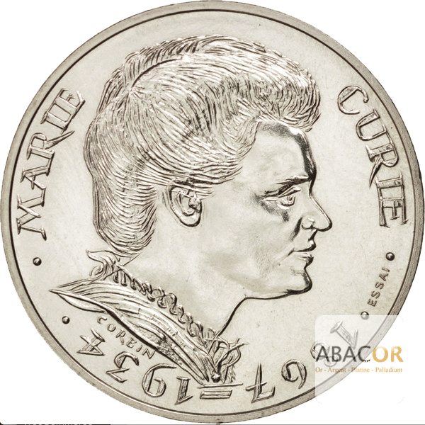 100 Francs Marie Curie