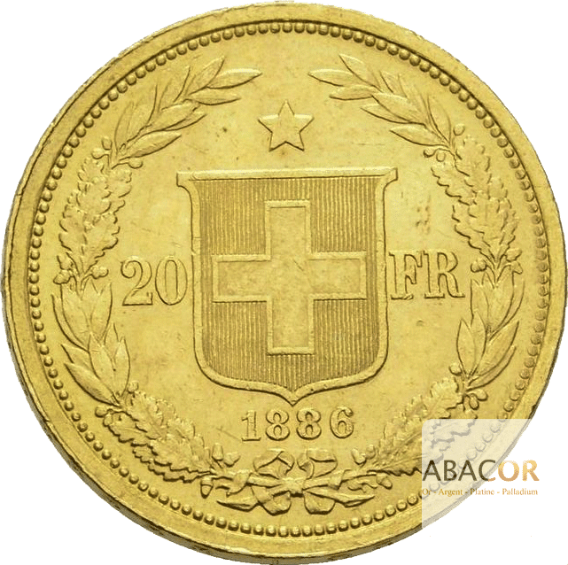changer franc suisse euro - 20 Francs Suisses