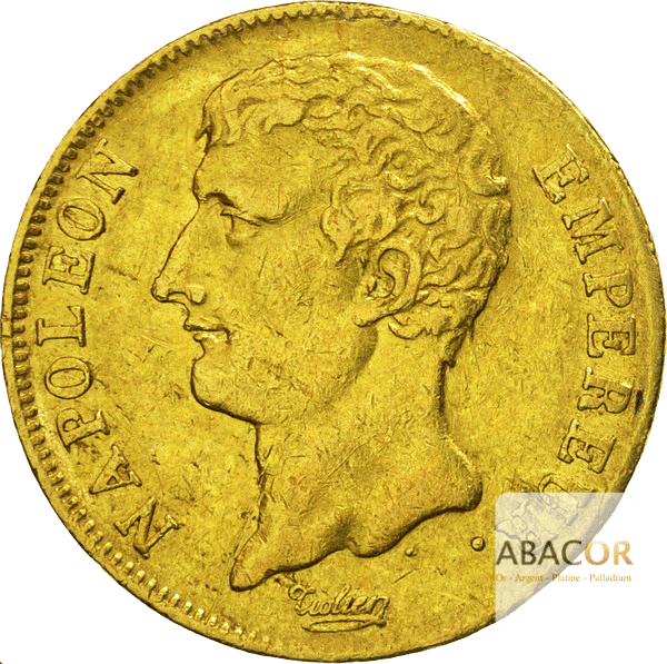 20 francs or empereur an 12