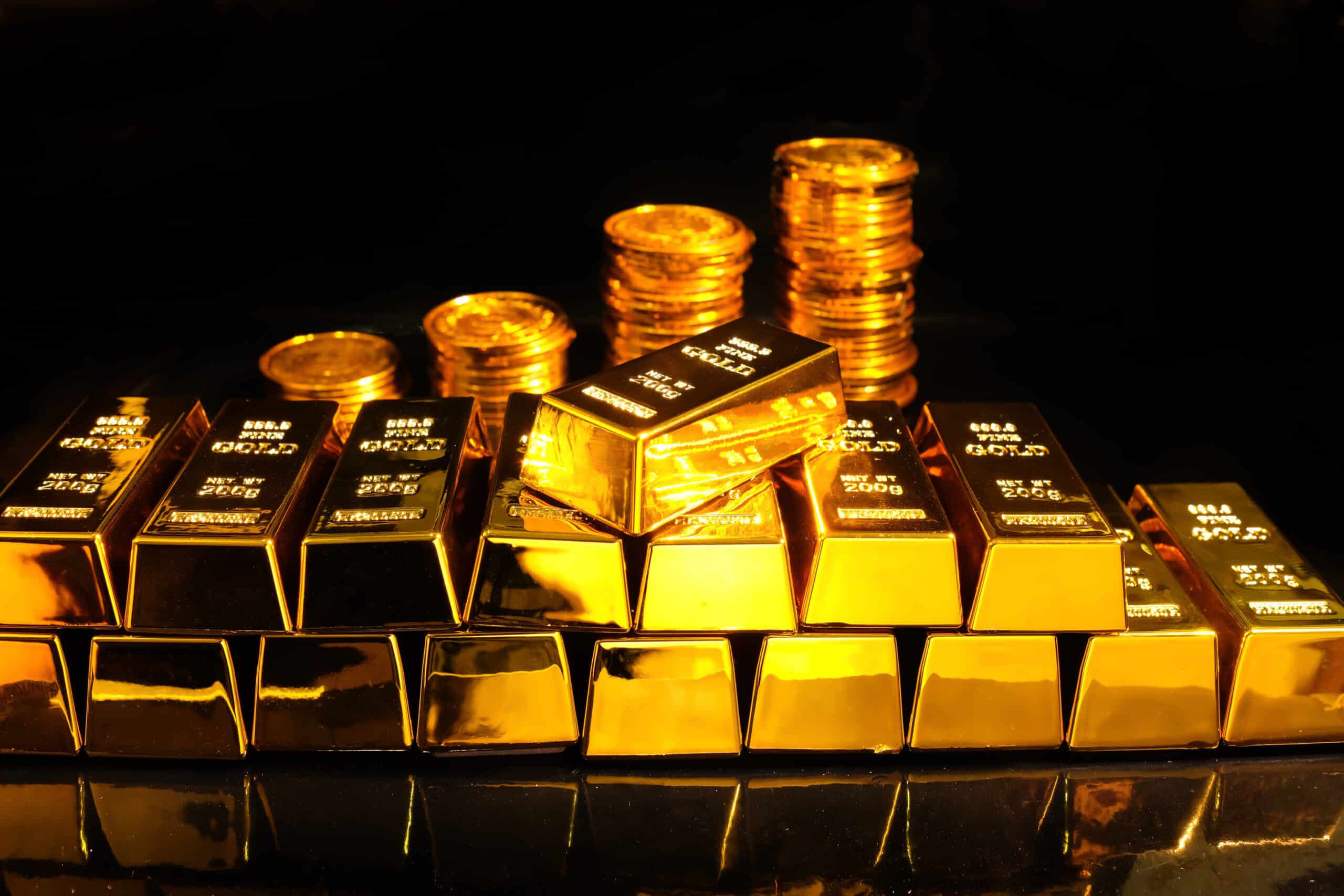 lingots et pièces d'or