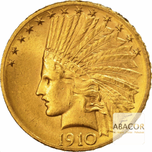 Pièce d'Or 10 Dollars Tête d'Indien