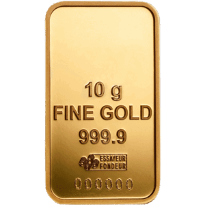 Lingotin Or 10 Gr
