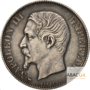 2 Francs Argent Napoléon III Tête Nue
