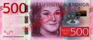  500 Couronnes Suedoises