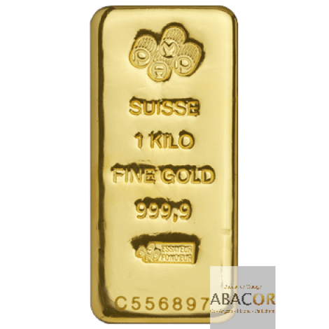 Lingot Or PAMP 1 Kg