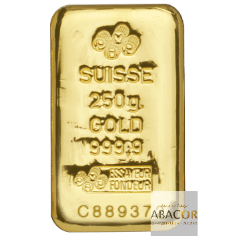 Lingot Or PAMP 250 Grammes