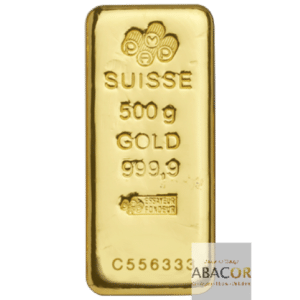 Lingot Or PAMP 500 Grammes