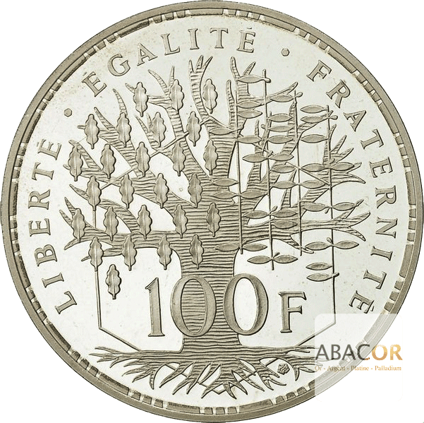 100-Francs-Argent-Panthéon