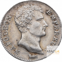 1 Franc Argent Napoléon Empereur An 12, An 13 et An 14