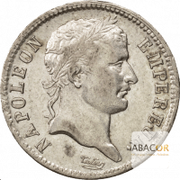 1 Franc Argent Napoléon Ier Tête Laurée Revers République