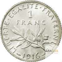 1 Franc Argent Semeuse