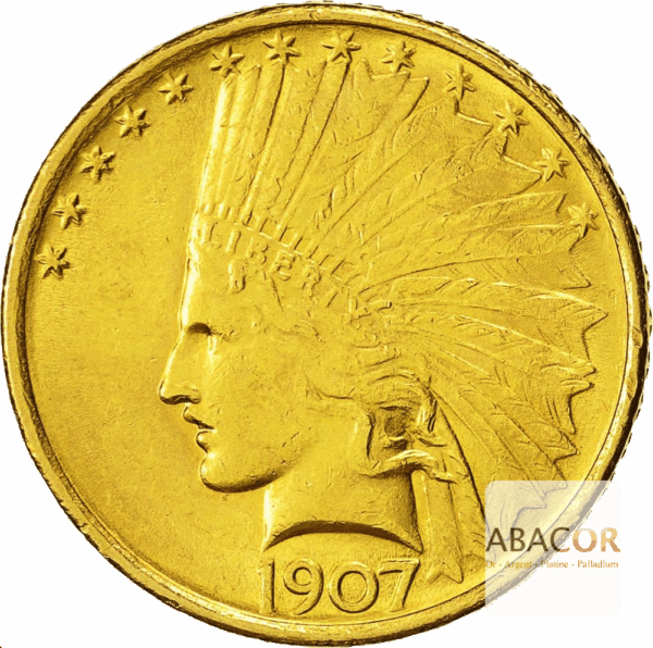 10-Dollars-US-Or-1907-1908-Indien-avers.png 10 Dollars Or Tête d'Indien 1907 à 1908