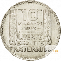 10 Francs Argent Turin
