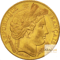 10 Francs Or Cérès IIIème République
