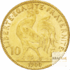 10-Francs-Or-Coq-Marianne-revers.png 10 Francs Napoléon Or