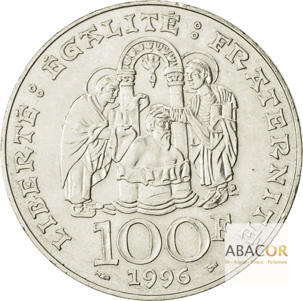 100 Francs Argent Clovis