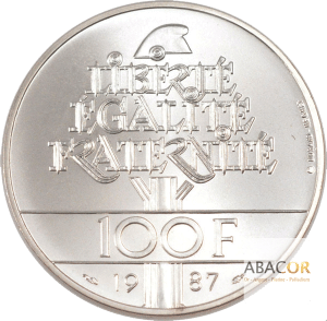 Pièce 100 Francs Egalité