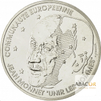 100 Francs Argent Jean Monnet