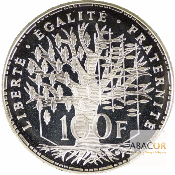 100-Francs-Argent-Pantheon-Belle-Epreuve-revers.png 100 Francs Panthéon Belle Épreuve