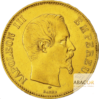100 Francs Or Napoléon III Tête Nue