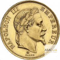 100 Francs Or Napoléon III Tête Laurée