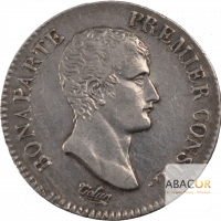 2 Francs Argent Bonaparte Premier Consul