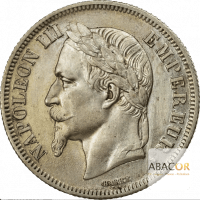 2 Francs Argent Napoléon III Tête Laurée