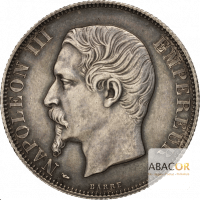 2 Francs Argent Napoléon III Tête Nue