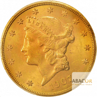 20 Dollars Or Liberty Avec Devise 1877 à 1907