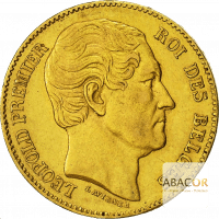 20 Francs Or Belge Leopold Ier