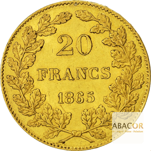 20-Francs-Or-Belge-Leopold-Ier-1865-1866-Union-Latine-Belgique-revers.png 20 Francs Or Belge Leopold Ier