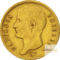 20 Francs Or Napoléon Ier Tête Nue 1806 - 1807