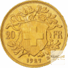 Pièce d'Or 20 Francs Suisse