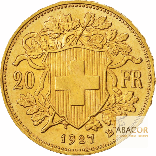 Pièce d'Or 20 Francs Suisse