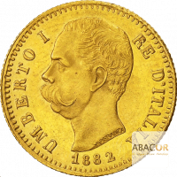 20 Lires Or Humbert Ier
