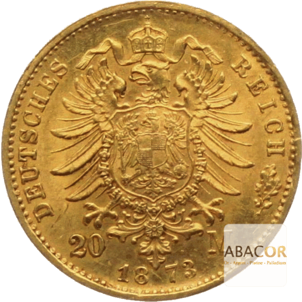 20 Mark Or Friedrich I Baden