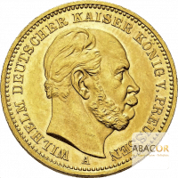 20 Mark Or Wilhelm I Prusse