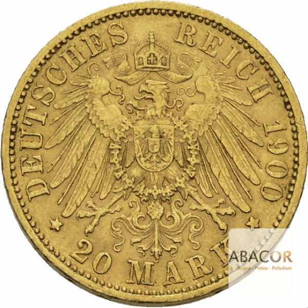 20 Mark Or Wilhelm II