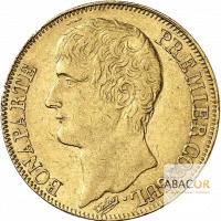 40 Francs Or Bonaparte Premier Consul