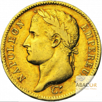 40 Francs Or Napoléon Tête Laurée République Française