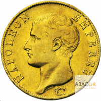 40 Francs Or Napoléon Tête Nue 1806