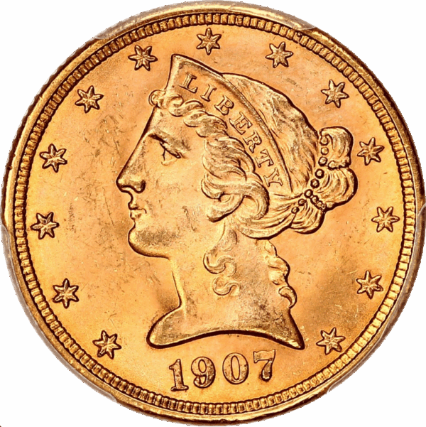 Pièce d'Or 5 Dollars US