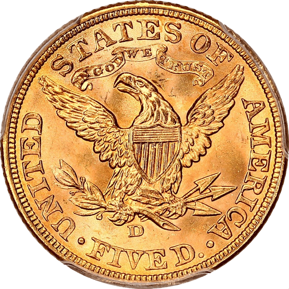 Pièce d'Or 5 Dollars US