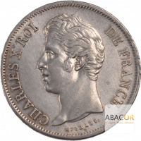 5 Francs Argent Charles X 2ème Type