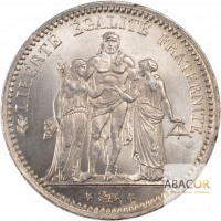 5 Francs Argent Hercule Troisième République