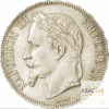 5 Francs Argent Napoléon III Tête Laurée