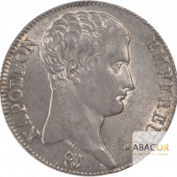 5 Francs Argent Napoléon Ier Tête Nue